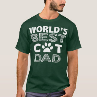 Världens bästa Kat Pappa T Shirt