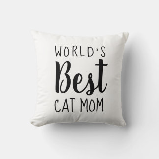 Världens bästa Katt Mamma - Anpassadet Kudde
