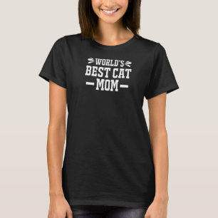 Världens bästa Katt Mamma-katt T Shirt
