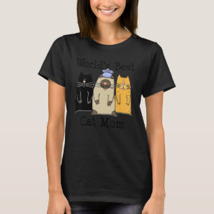 Världens bästa katt Mamma kött kött kött katt bäst T Shirt