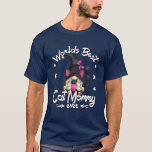 Världens bästa katt-Mamma-kutingnom för katt-Mamma T Shirt