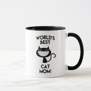 Världens bästa katt mamma! Roligt Mugg
