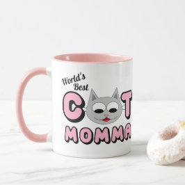 Världens bästa Katt Momma Rosa Mugg