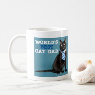 Världens bästa Katt Pappa Kaffemugg