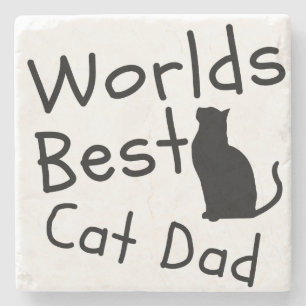 Världens bästa Katt Pappa UNDERLÄGG gåvor till far
