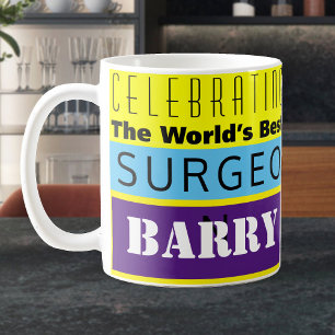 Världens bästa kirurg kaffemugg