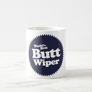 Världens bästa knapp-näsborre CNA RNA Kaffemugg