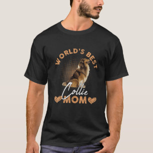 Världens bästa kollie Mamma Hund-finare kvinnor T Shirt