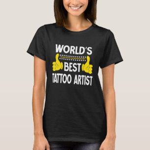 Världens bästa konstnärer för konstnärer med titel t shirt