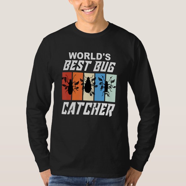 Världens bästa Kryp Catcher Kryp Hunter Kryp T Shirt (Framsida)
