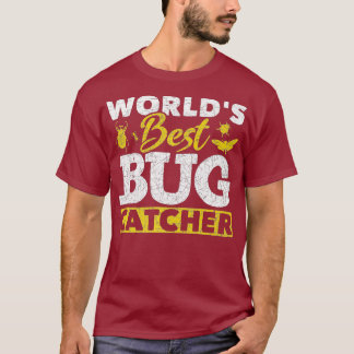 Världens bästa Kryp Catcher Lustigt Entomolog Kryp T Shirt