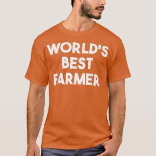 Världens bästa lantbruk t shirt