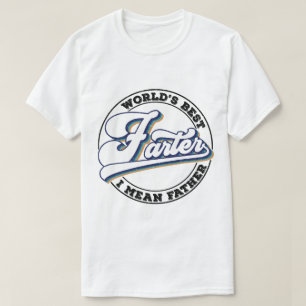 Världens bästa lantbrukare I-Elak, Funny Pappa Far T Shirt