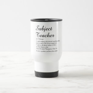 Världens Bästa Lärardefinition Skript Modern Resemugg