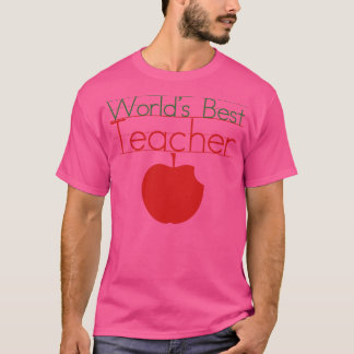 Världens bästa lärare 1 t shirt
