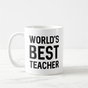 Världens bästa lärare kaffemugg
