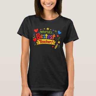 Världens Bästa Lärare Söt Lärare Tacksamhet T Shirt