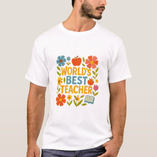 Världens bästa lärare t shirt
