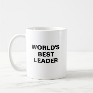 Världens bästa ledare-mugg kaffemugg