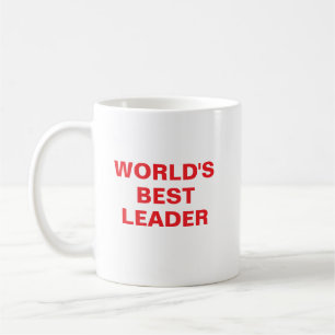 Världens bästa ledare-mugg kaffemugg