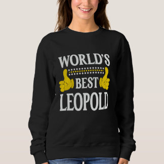Världens bästa Leopold Personal Namn First Namn Fu T Shirt