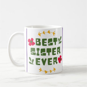 Världens bästa lila någonsin på syster kaffemugg