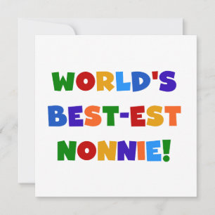 Världens bästa Ljusa färger gåvor av nonnie