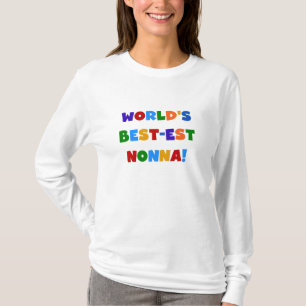 Världens bästa Ljusa färger icke-kända T-shirts oc