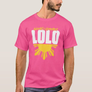 Världens bästa Lolo filippinske farfar T Shirt