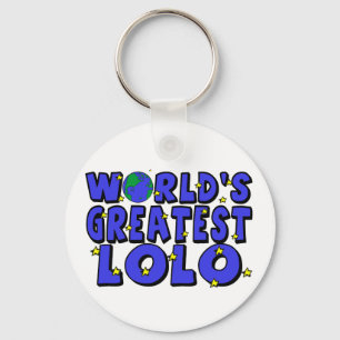 Världens Bästa Lolo Nyckelring
