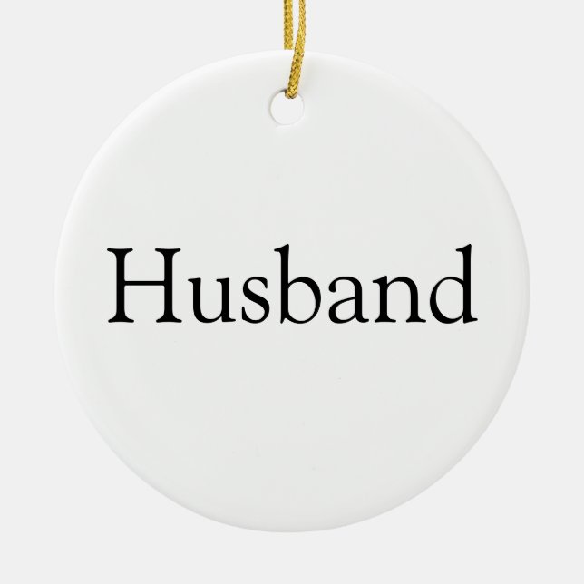 Världens Bästa Make Definition Julgransprydnad Keramik (Framsidan)