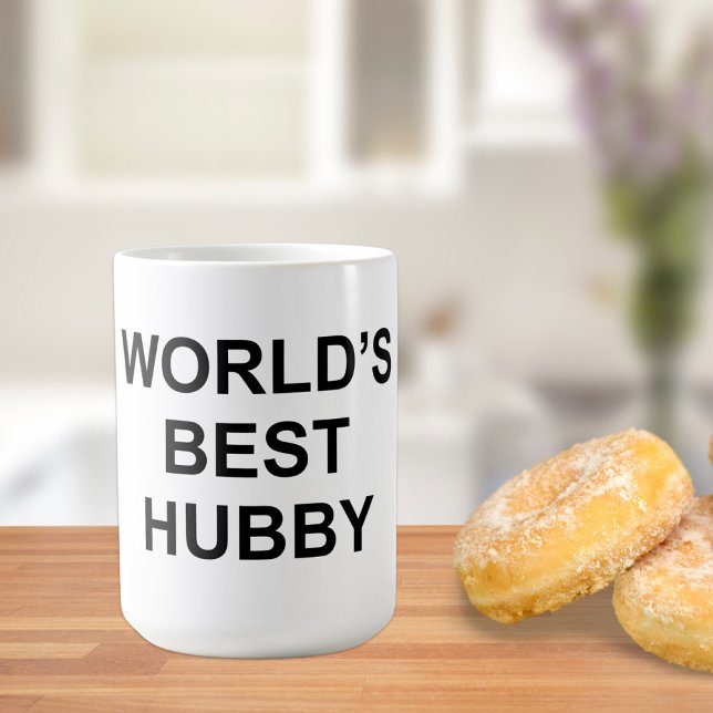 Världens Bästa Make / Man Kaffemugg (Skapare uppladdad)
