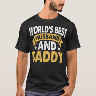 Världens bästa make och pappa t shirt