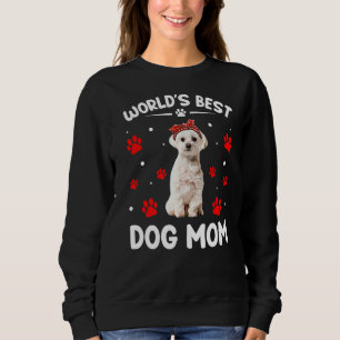 Världens bästa maltesiska Hund Funny Mors dag T Shirt
