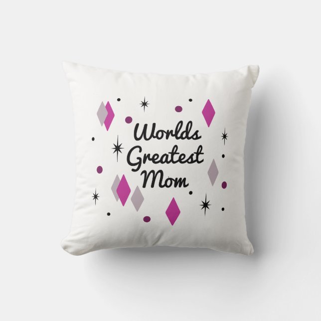 Världens bästa Mamma-århundrade Kudde (Framsida)