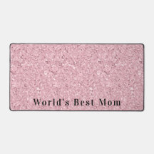Världens Bästa Mamma Blush Rosa Ädelsten Modern Te