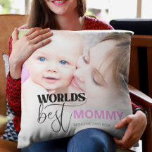 Världens bästa Mamma Dekorativ kudde