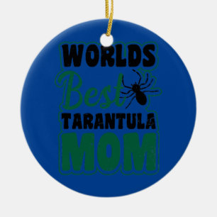 Världens bästa Mamma Design Tarantula Julgransprydnad Keramik