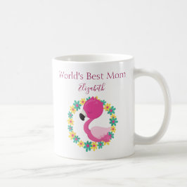 Världens bästa Mamma Flamingo Beauty Kaffemugg