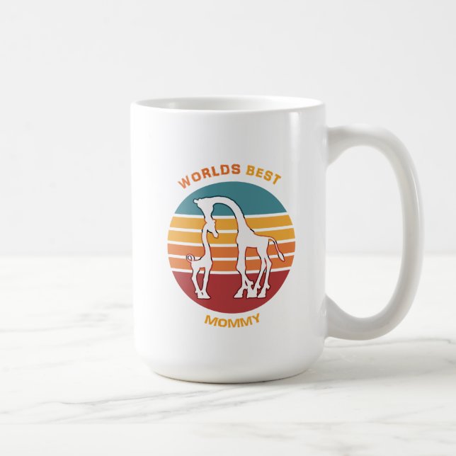 Världens bästa Mamma, Giraffes Kaffemugg (Höger)