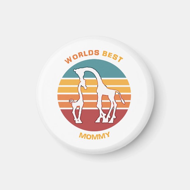 Världens bästa Mamma, Giraffes Magnet (Framsidan)