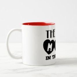 Världens bästa Mamma i Mors dag 2-tonsfärgade Mugg