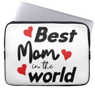 Världens bästa Mamma i Mors dag Laptop Fodral
