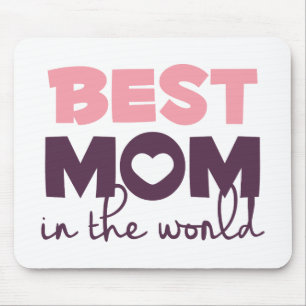 Världens bästa Mamma i Mors dag   Mousepad Musmatta