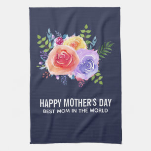 Världens bästa Mamma i Mors dag Ro Kökshandduk