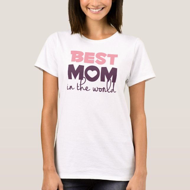 Världens bästa Mamma i Mors dag Spaghetti Strap T-shirt (Framsida)