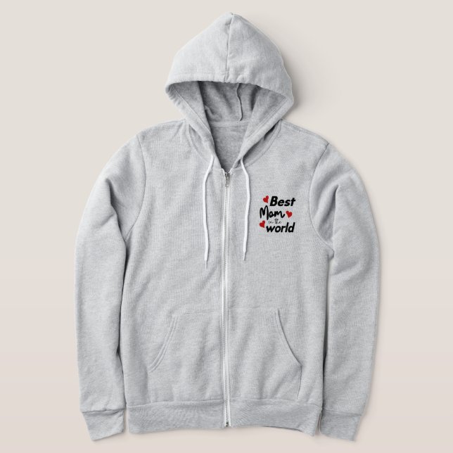 Världens bästa Mamma i Mors dag T Shirt (Laydown)