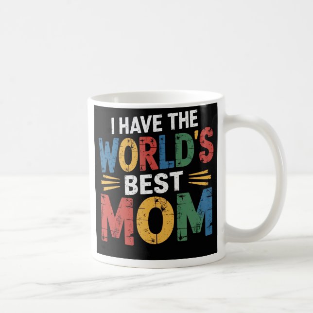 Världens bästa mamma kaffemugg (Höger)