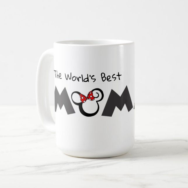 Världens bästa Mamma Kaffemugg (Framsida vänster)