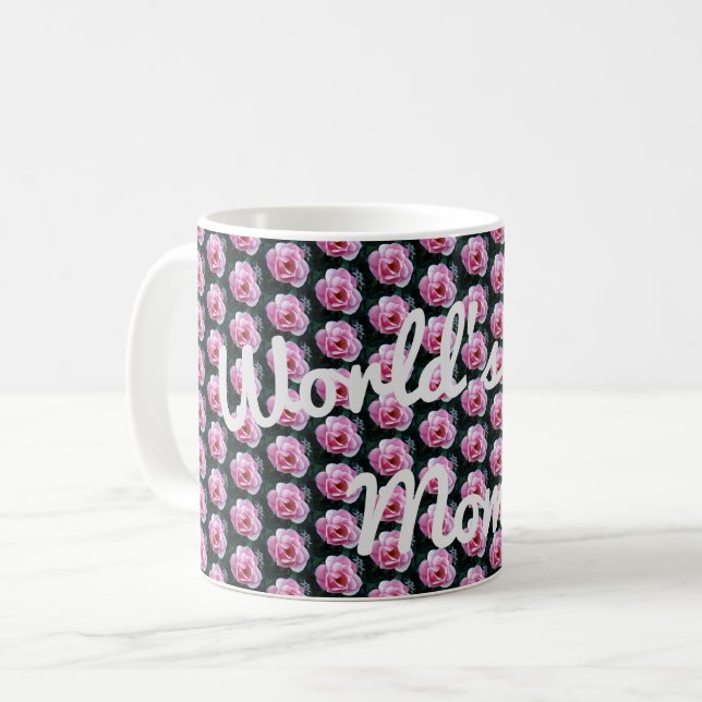 Världens bästa Mamma! Kaffemugg (Framsida vänster)